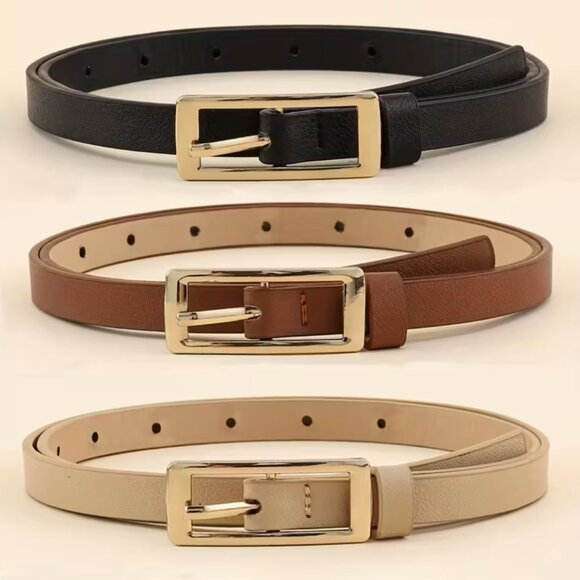 3-Piece Slim Belt Set ⭐ main image 5